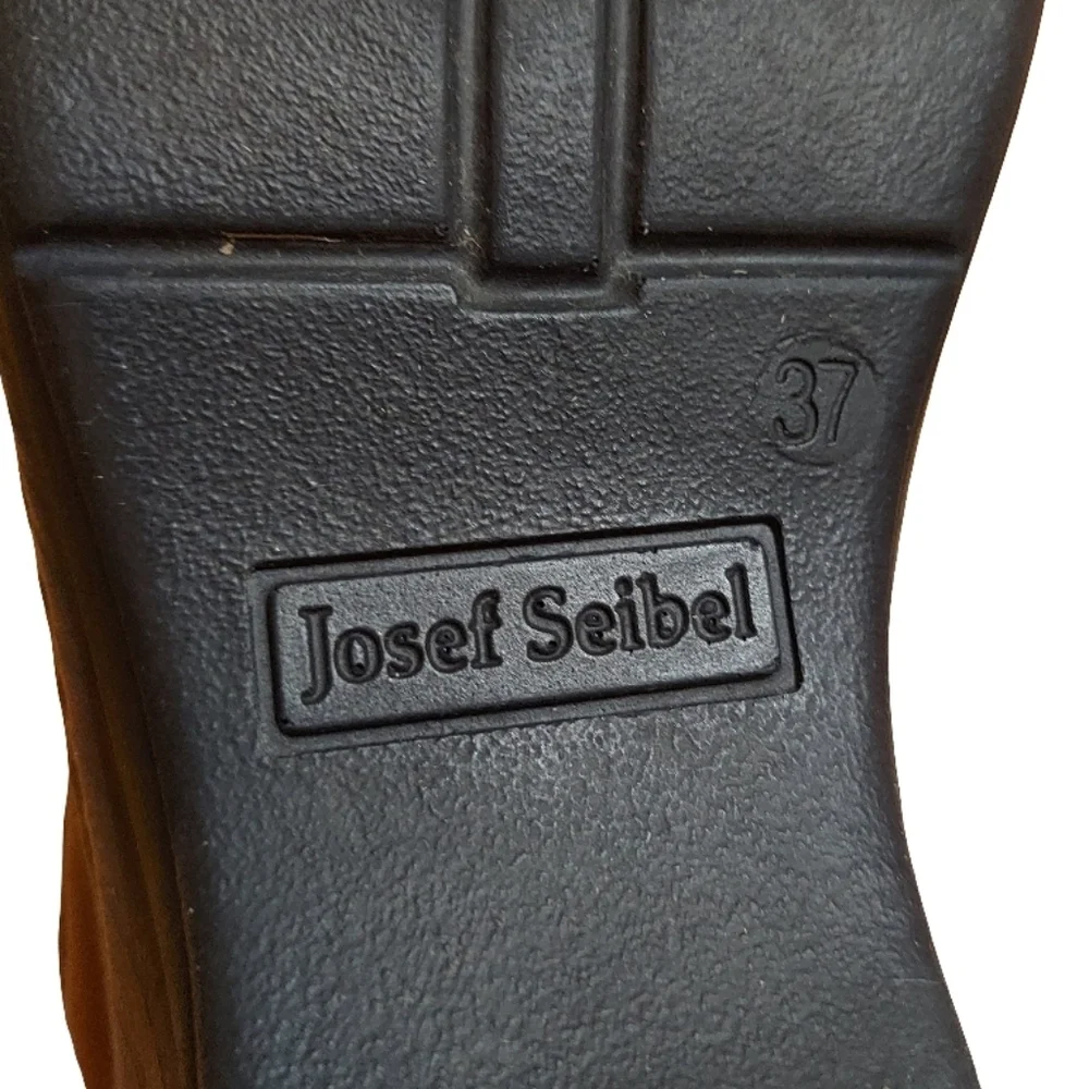 Josef Seibel Leather Catalonia Clog In Color Brandy/Multi - Picture 9 of 16